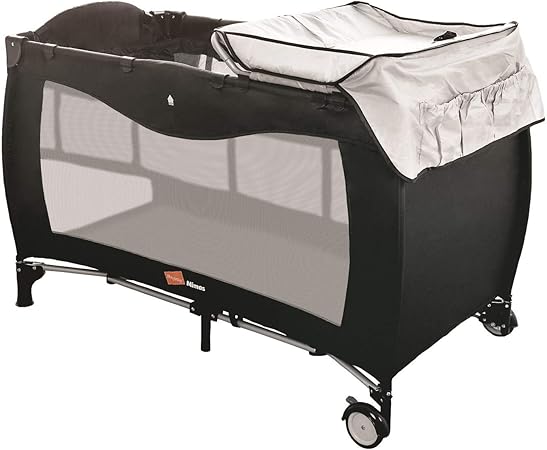 Babyway Travel Cot Playpen With Mattress Bassinet And Changing Table Amazon Co Uk Baby