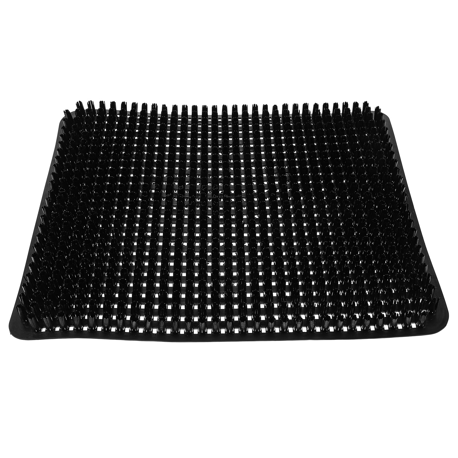 Tomaibaby Egg Laying Box Straw Mat 24-Hole Nesting Pad with Plastic Base 11.8X12.6 Inch Straw Nest for Breeding Poultry and Chickens