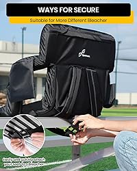 Sportneer Extra Wide Stadium Seats with Back