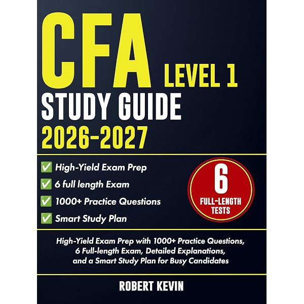 Amazon.com: CFA Level 1 Study Guide 2025-2026: All-in-One Exam