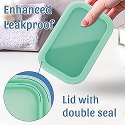 Enhanced Leak Proof Travel Soap Container, Large