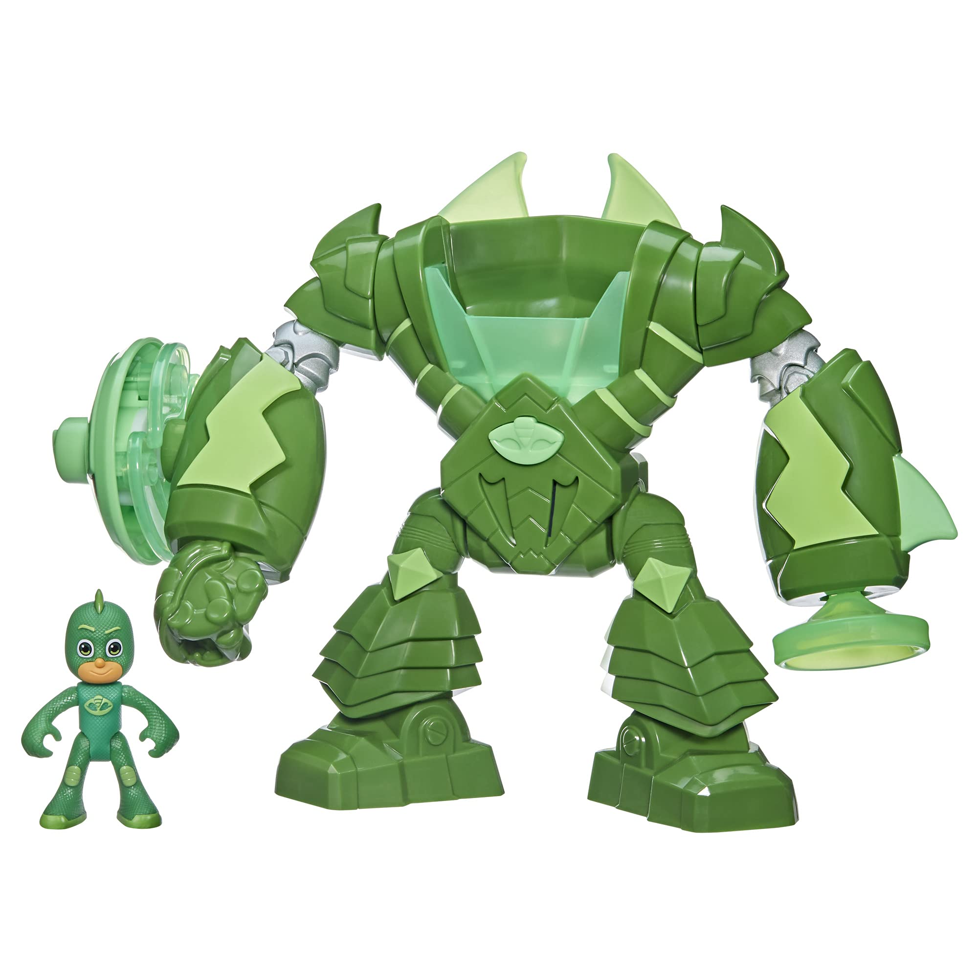 PJ Masks Robo-Gekko Preschool Toy with Lights and