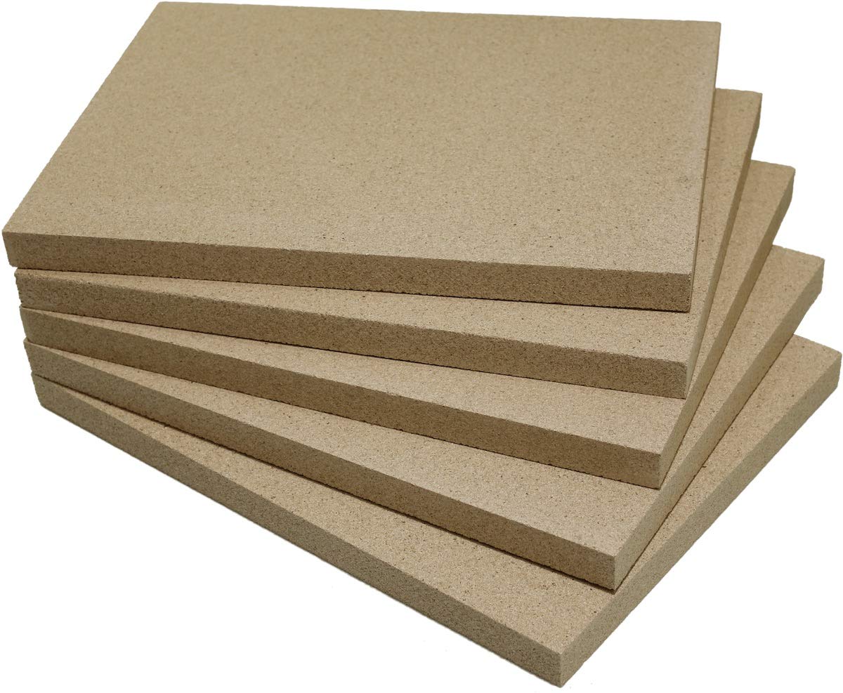 Chimeneas Bandeja para arcilla Horno revestimiento para fuego chimenea