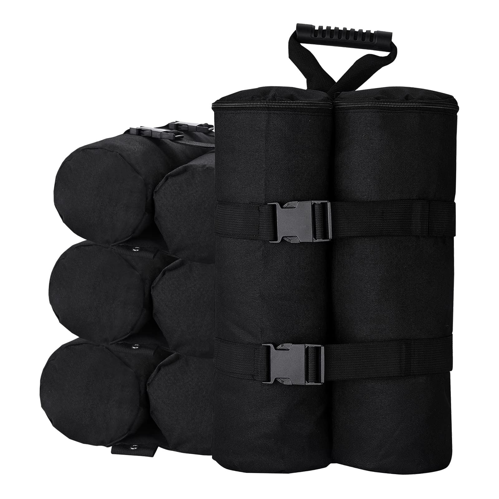 Maxant Gazebo Weight Bags 1680D Heavy Duty Sand Bags With Buckle, Industrial Grade Double-Stitched Sandbags for Pop Up Canopy, Patio Umbrella, Outdoor Furniture - 4 Pieces
