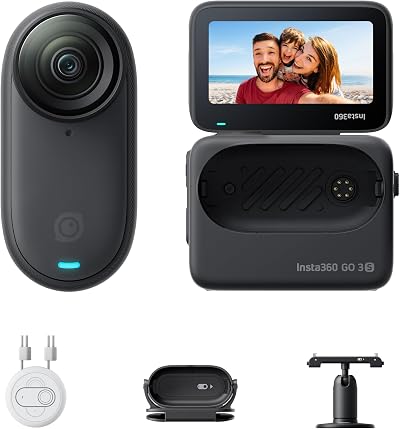 Insta360 GO 3S 128GB 4K Tiny Vlogging Camera Waterproof FlowState Stabilization