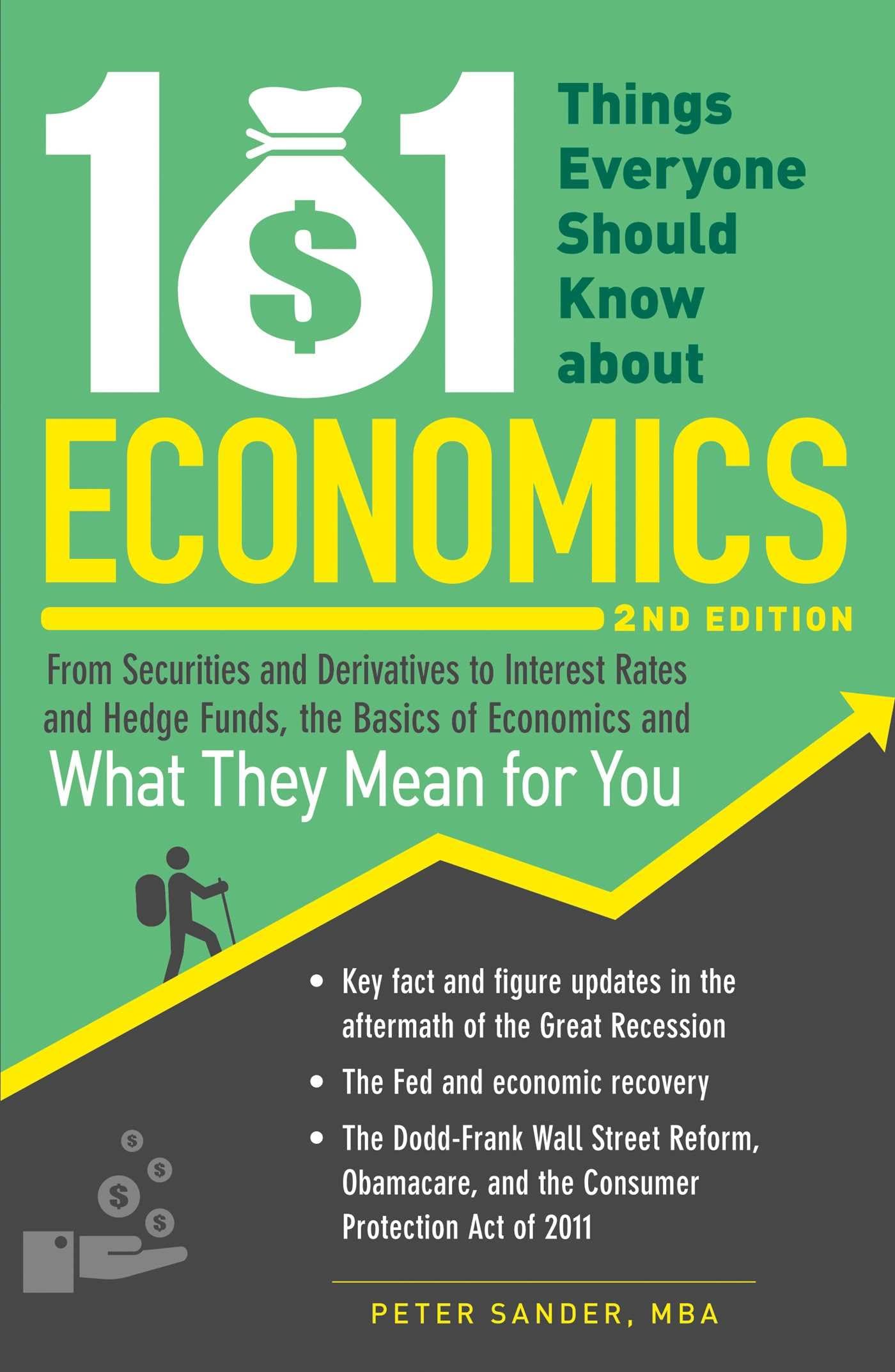 Photo 1 of 101 Things Everyone Should Know About Economics: From Securities and Derivatives to Interest Rates and Hedge Funds, the Basics of Economics and What They Mean for You