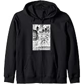 Attack on Titan The Rumbling Epic Battle Manga Chest Poster Zip Hoodie