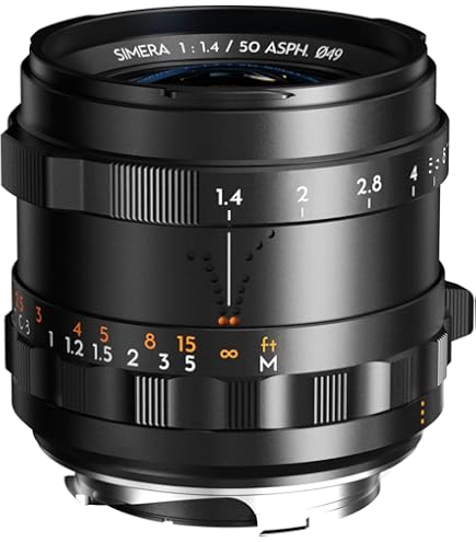 Amazon.com : Thypoch Simera 50mm f/1.4 Lens (Leica M, Black