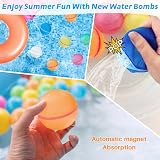 CNMTCCO 12PCS Reusable Water Balloons Magnetic Self-Sealing Silicone view 4