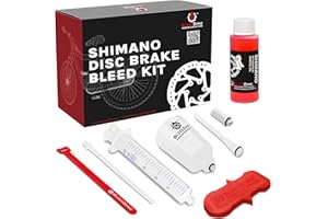 BleedZone Shimano Brake Bleed Kit with 60ml Mineral Oil- Hydraulic Brake Bleed Kit for Shimano Disc Brakes, Bike Brake Bleeder Kit, and Mineral Oil Brake Maintenance