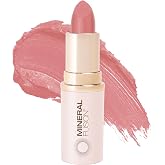 Mineral Fusion Long-Lasting Lipstick, Vivid &amp; Smudge-Free Lip Color with Avocado Oil, Cocoa Seed Butter, Free of FD&amp;C Dyes, Paraben and Gluten, Kir Royale