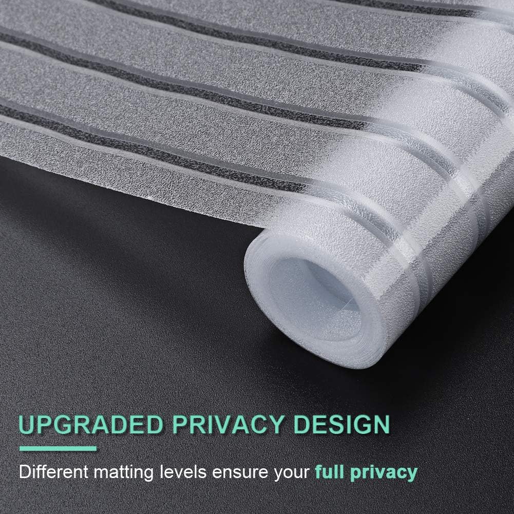 rabbitgoo Window Film Privacy Film for Glass Windows Static Cling 90 x 200 cm - Image 3