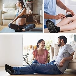 Non Slip Yoga Socks with Grips for