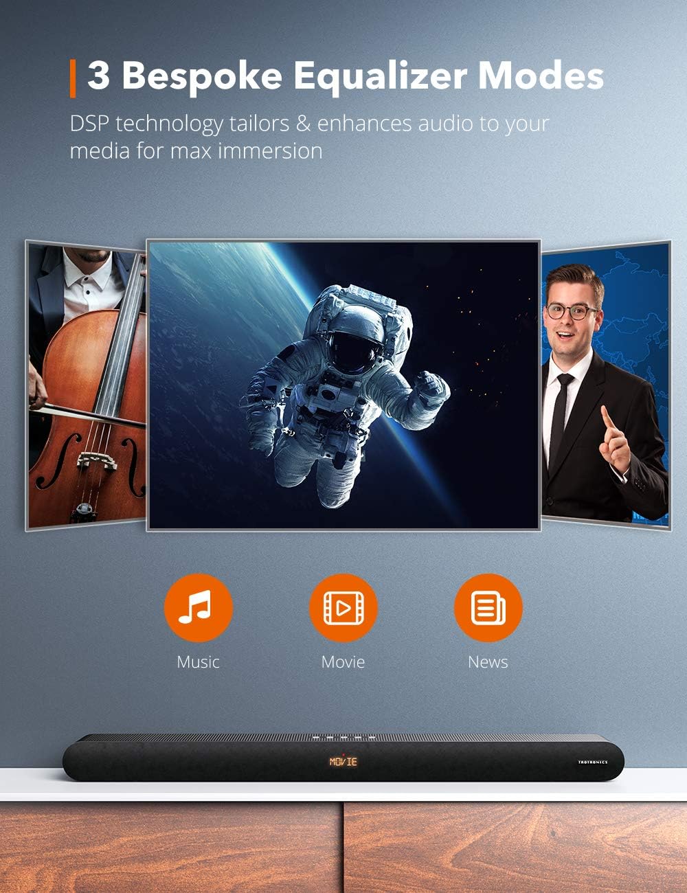 soundbar taotronics 2.1