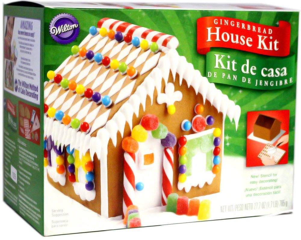 Wilton Petite Prebaked Gingerbread House Kit Cookie Mixes Grocery & Gourmet Food