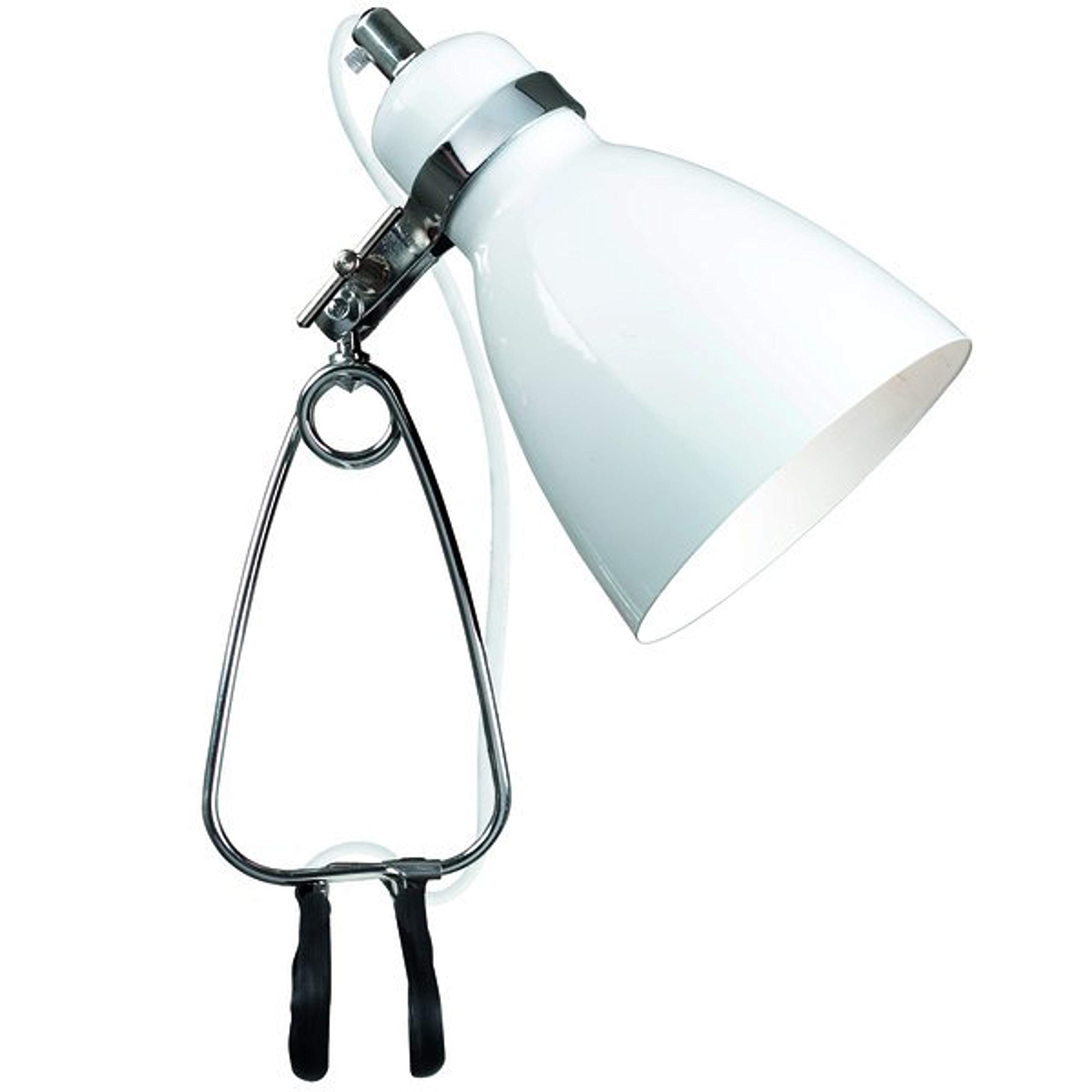 Nordlux Cyclone metallic clamp reading lamp (73072001, white)