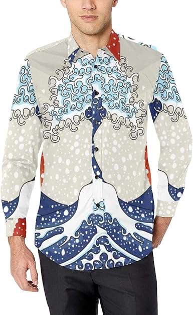 Asian dress shirt Clearance