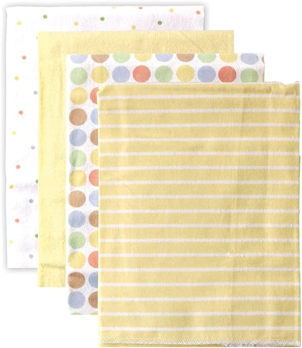 yellow receiving blankets