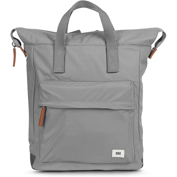MAYOZONES 4WAYリグバッグ　グレー　Mサイズ　オマケ Amazon.com: ORI LONDON Travel Backpack - Medium Nylon Rolltop