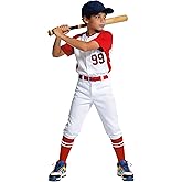 MIVEI 2T/3T/4T/5T/ to Youth Toddler Boys Knicker Baseball Pants Kids Gilrs Softball Tball Tee Ball Practice Pants Belt Loops