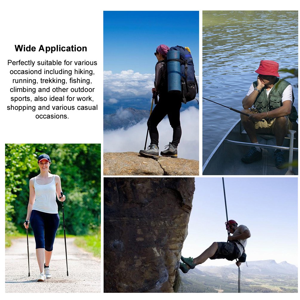 Vbiger 3 Pairs Womens & Mens Cushioned Athletic Socks Quick-dry Compression Ankle Socks Crew Socks