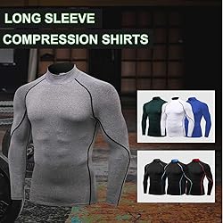 Men's Compression Shirts Long Sleeve Athletic