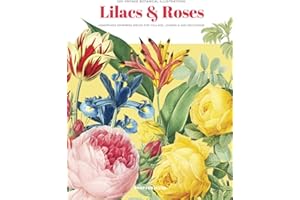 Lilacs & Roses, Vintage Botanical Illustrations: Handpicked Ephemera Pieces for Collage, Junk Journals and Decoupage
