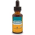 Herb Pharm Certified Organic Goldenseal Liquid Extract for Respiratory System Support, Organic Cane Alcohol, 1 Ounce