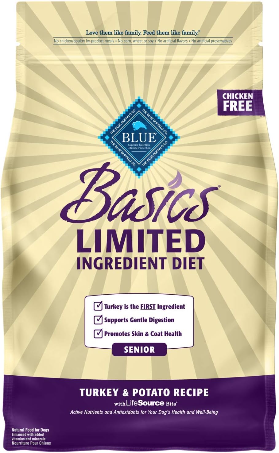 blue buffalo skin and coat