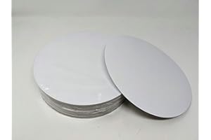 MARKET PRO MarketPro 9" Diameter Foil Board Round Flat Lid | 500/Case