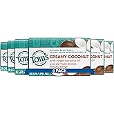 Tom's of Maine Natural Beauty Bar Soap, Creamy Coconut With Virgin Coconut Oil, 5 oz. 6-Pack (Packaging May Vary)