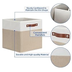 Temary Fabric Storage Cubes 12 Inch Cube Storage