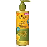 Alba Botanica Hawaiian Enzyme Face Cleanser, Pineapple, 8 oz