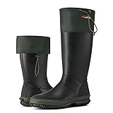 HISEA Classic Men’s Rainboot Neoprene Rubber Rain