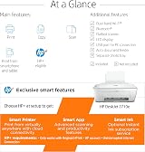 HP Inkjet Printer White 26K72B Print Copy Scan Wireless view 4