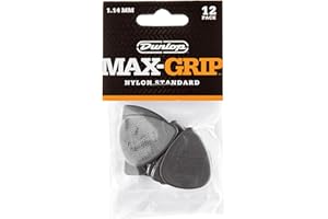 Picks Jim Dunlop Max Grip 1.14 Players Pack (12)