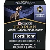 Purina Pro Plan Veterinary Supplements Fortiflora Powdered Dog Probiotics - 30 g sachets (Pack of 30)