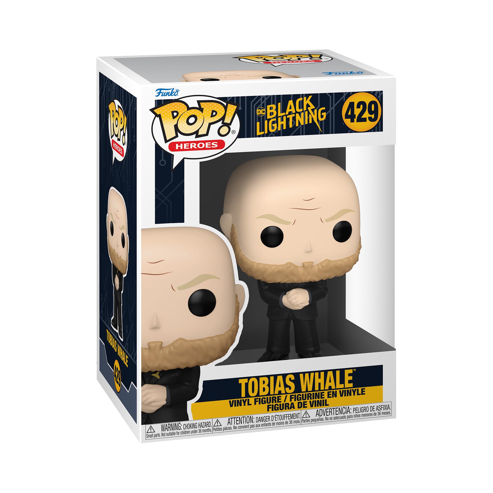 Funko POP! Heroes: Black Lightning - Tobias Whale - Collectable Vinyl Figure - Gift Idea - Official Merchandise - Toys for Kids & Adults - TV Fans - Model Figure for Collectors and Display