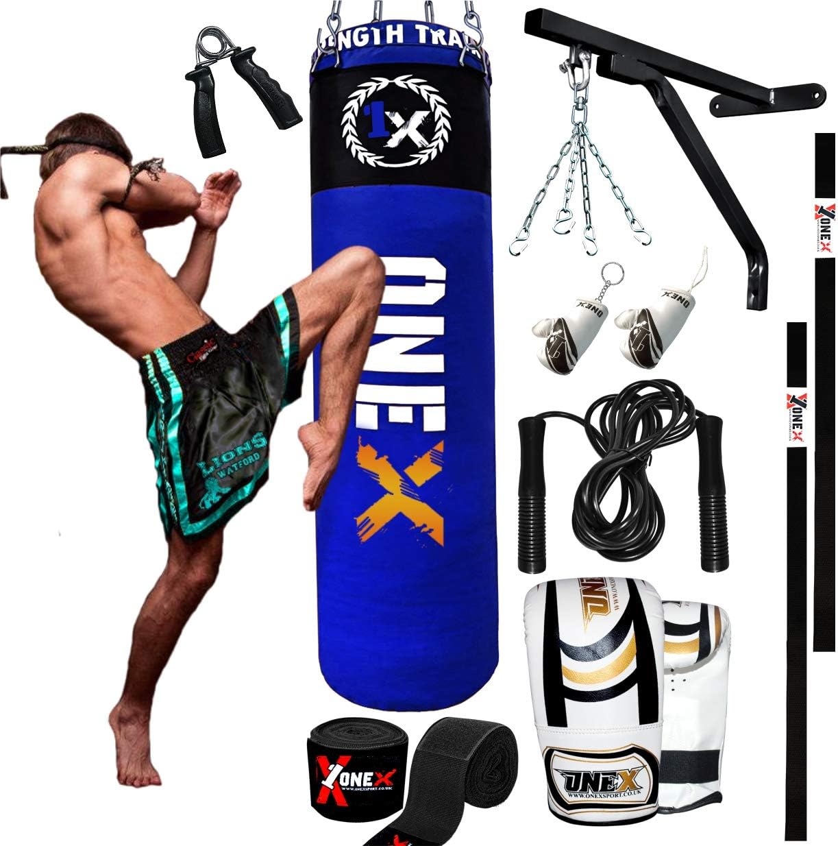 boxing punch bag set