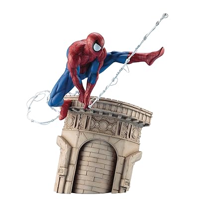 Kotobukiya Marvel Universe Spider-Man Webslinger Artfx تمثال الشكل القابل للتحصيل