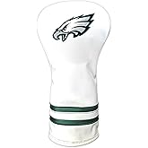 Team Golf NFL White Vintage Driver Golf Club Headcover, Form Fitting Design, Retro Design & Superb Quality