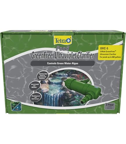 Tetra Pond Ultraviolet Water Clarifier, 36 watt for up to 8800