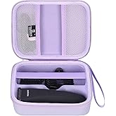 Tourmate Hard Storage Case for MANSPOT Groin Hair Trimmer,Travel Box for Electric Ball Trimmer Pubic Trimmer Shaver(Case Only) (Purple)