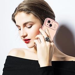 Hython for iPhone 15 Plus Case Cute Curly Wave