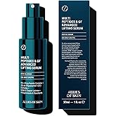 Allies of Skin Multi Peptides & Growth Factor Collagen Boosting Face Serum | Skin Tightening Anti-Aging Complex with 9% Peptides| Firms Sagging Skin & Visibly Reduces Wrinkles (1 oz)