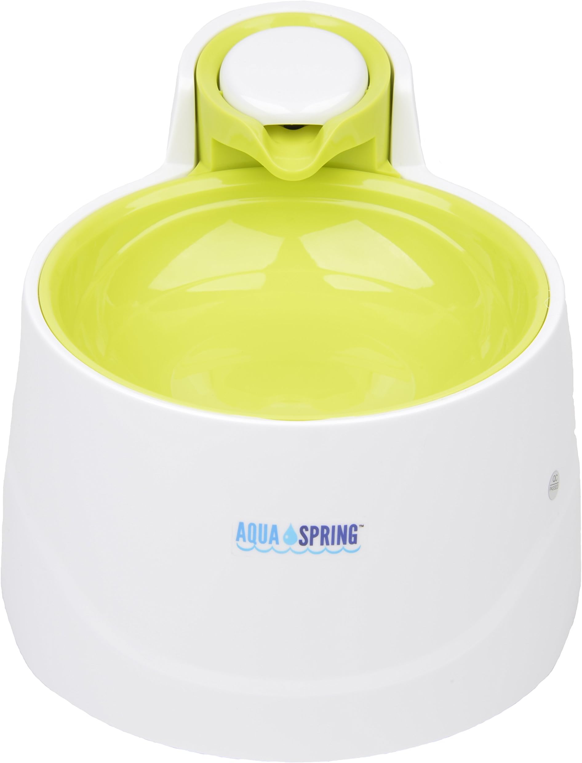 AquaSpring Illuminated Pet Water Fountain, Green