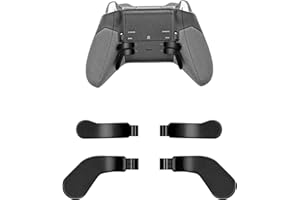 Mcbazel Metal Paddles for Xbox Elite 2 & 1 - Stainless Steel Replacement Back Trigger Buttons Set for Elite Core Controller A