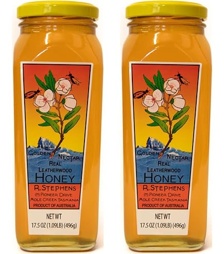 Amazon.com : Golden Nectar Organic Leatherwood Honey by R