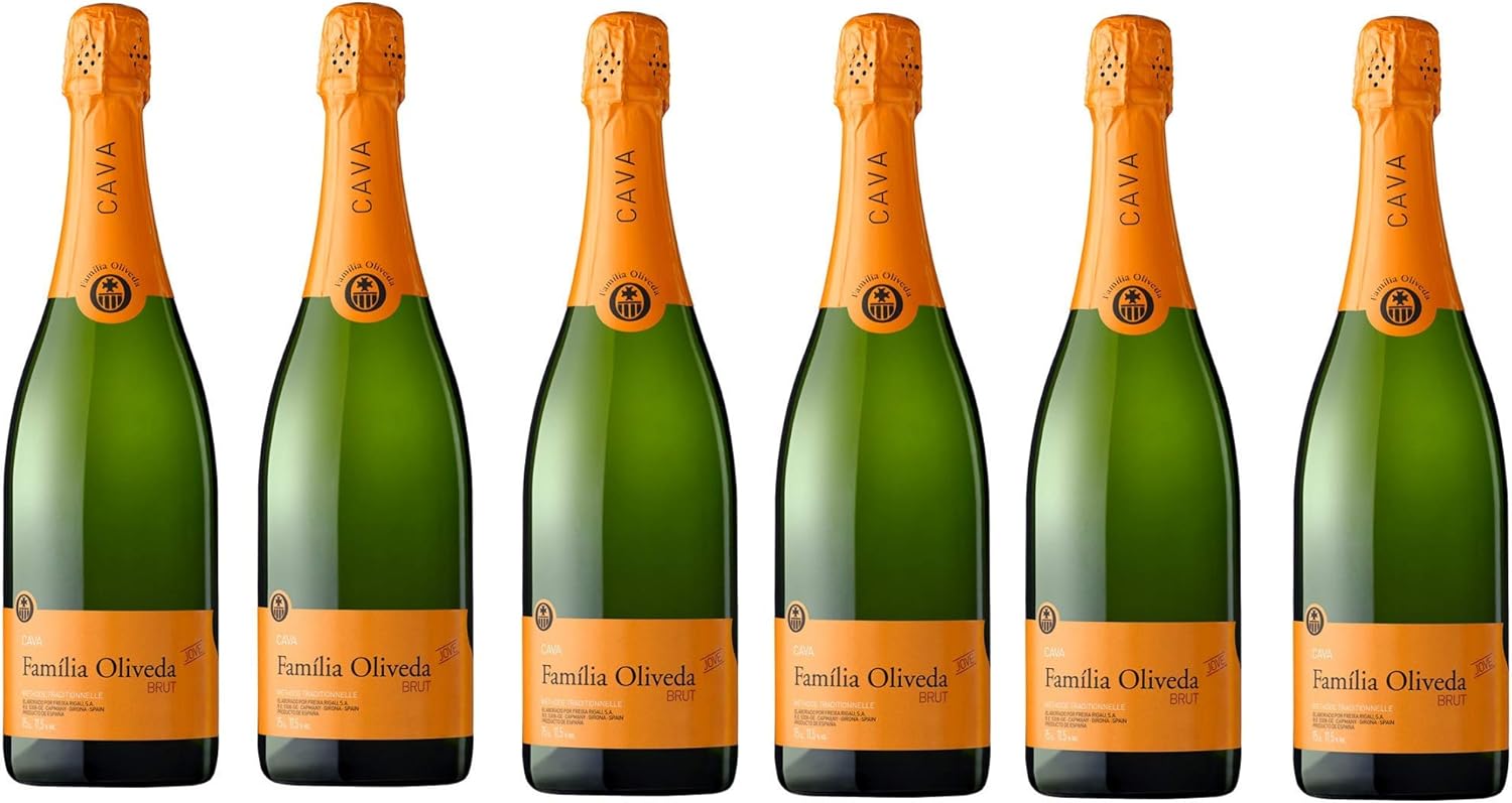 CAVA FAMILIA OLIVEDA BRUT CAJA 6 BOTELLAS: Amazon.es: Alimentación y bebidas