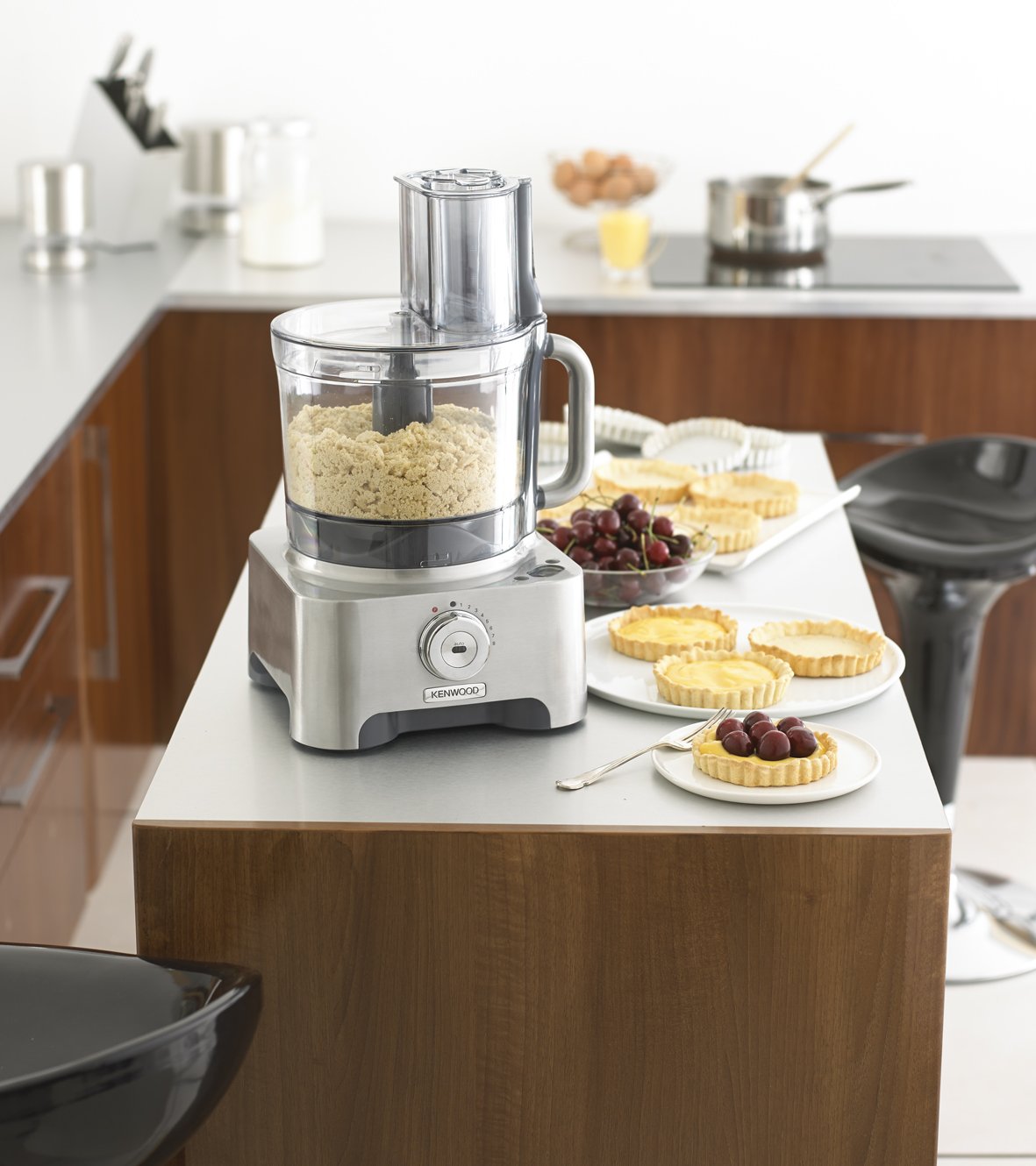 Kenwood FPM910 Multipro Excel 16 Cup Food Processor, Stainless Steel